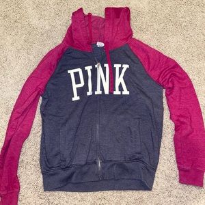 PINK Victoria’s Secret sweatshirts and legging.